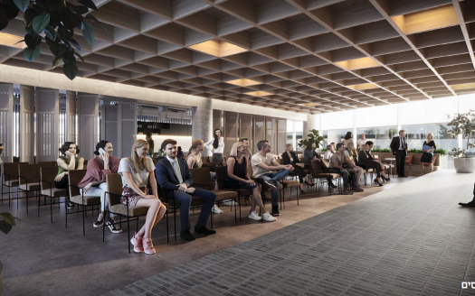 קומת משרדים בפרויקט LYFE – הושכרה!